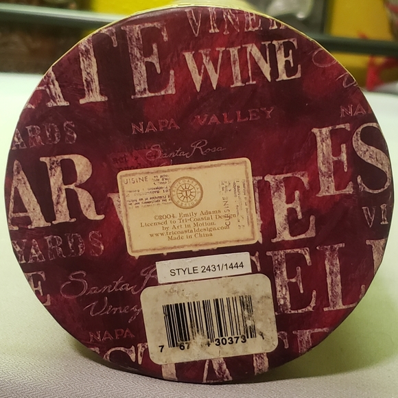 Vtg 2004 Chardonnay Tube/Cylinder/Wine Gift Box - Picture 9 of 14